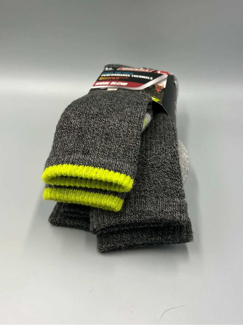 3 Pairs! Dickies Steel Toe Crew Performance Thermals Socks. Midweight, Sz 6-12
